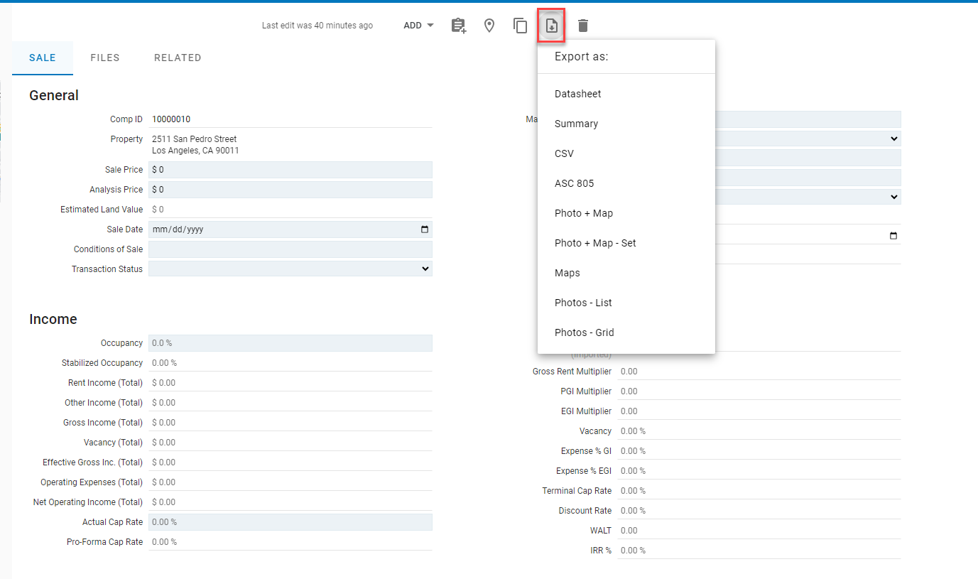 Valcre Online: Using Survey's – Valcre Online Support